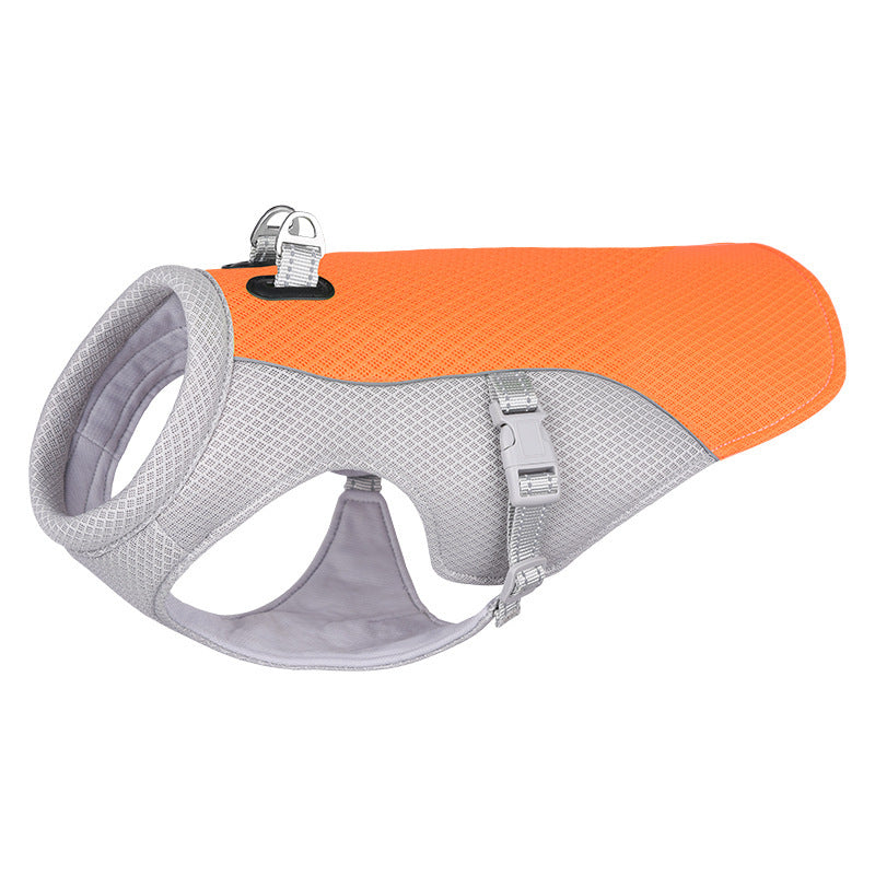 Chill Out: Breathable Cooling Vest for Dogs