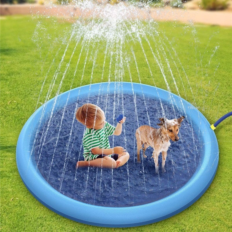 Family Fun Outdoor Splash Mat for Pets
