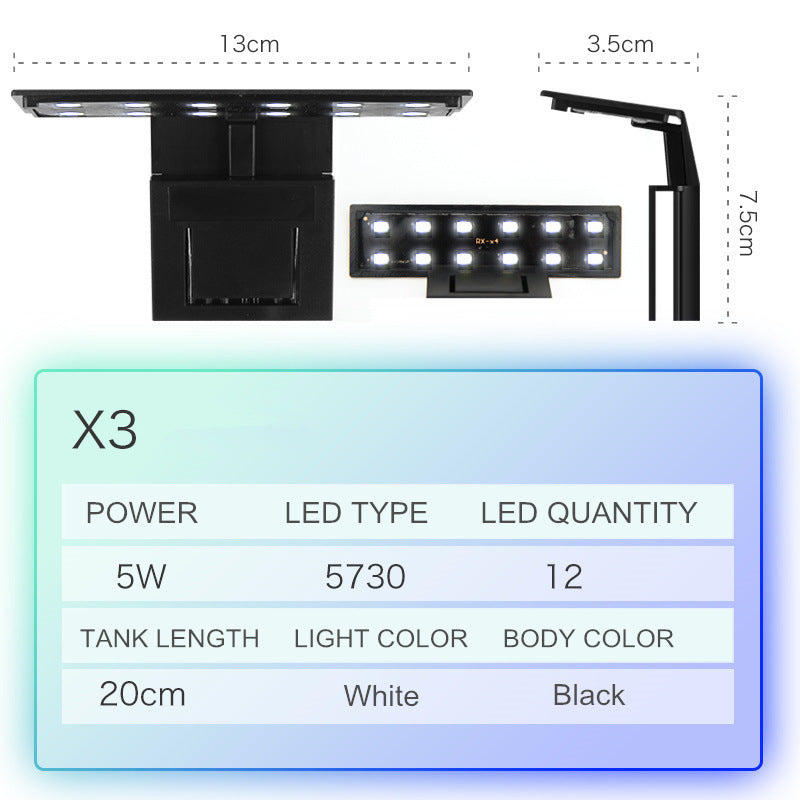 Fish tank aquarium LED lighting