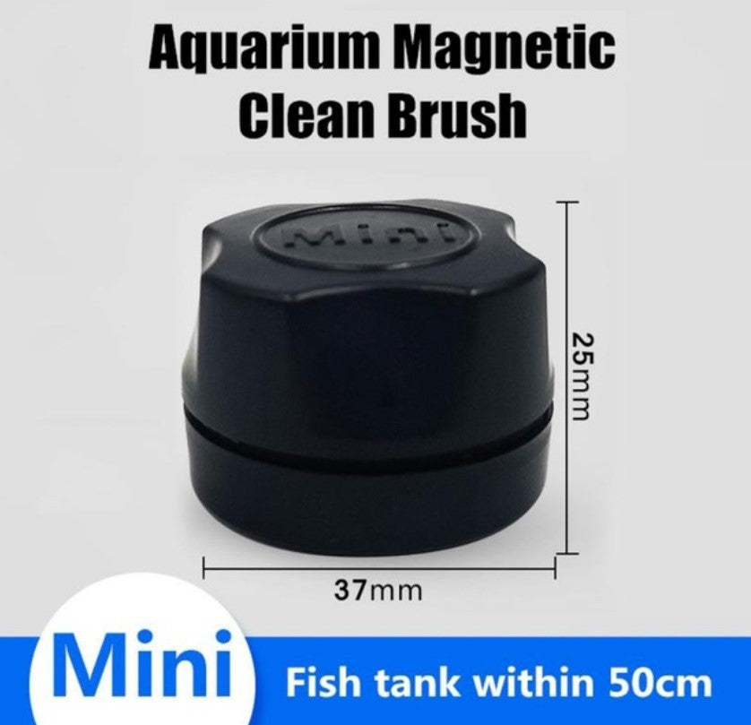 Fish tank aquarium magnetic interior cleaner