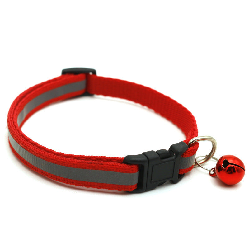Keep Kitty Safe: Reflective Collar with Cute Bell
