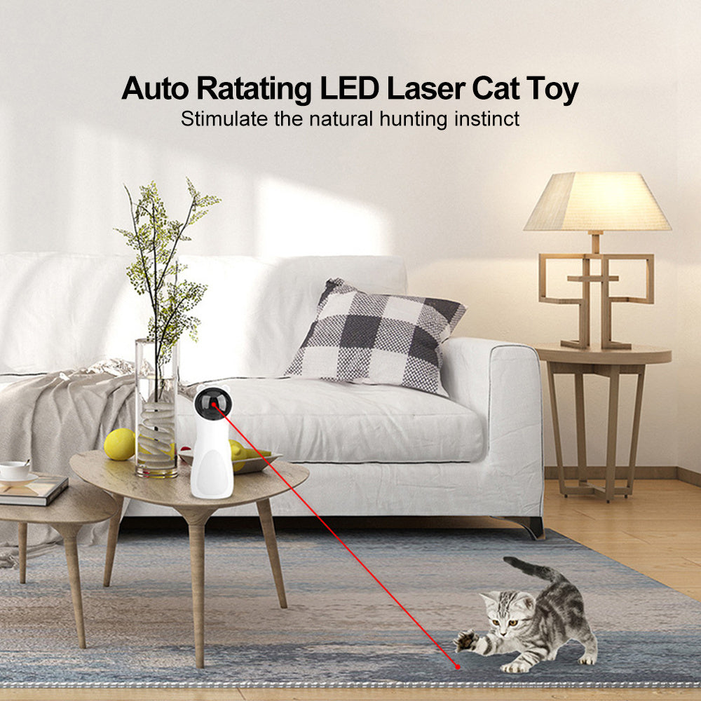 Endless Cat Fun – Automatic Laser Light Toy