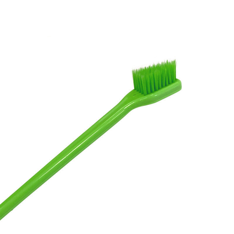 Two-Headed Pet Toothbrush for Happier, Healthier Smiles