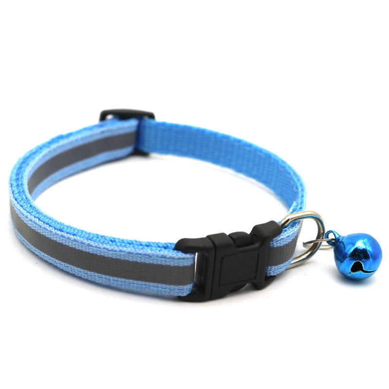Keep Kitty Safe: Reflective Collar with Cute Bell