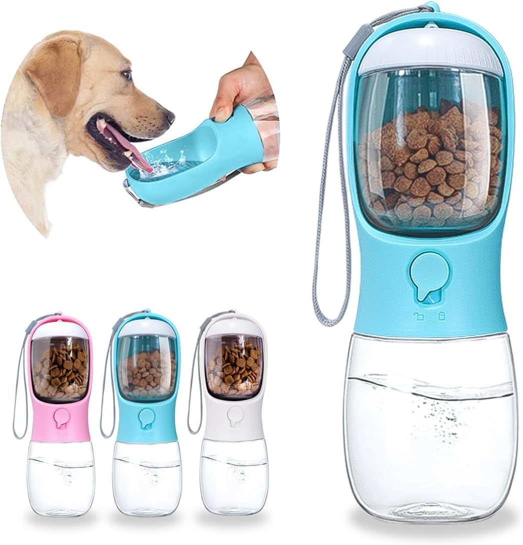 Hydrate & Feed Pets Anywhere – Travel Bottle Bowl
