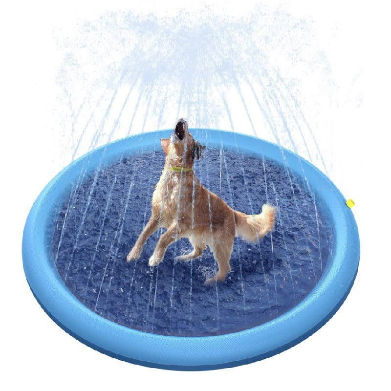 Family Fun Outdoor Splash Mat for Pets