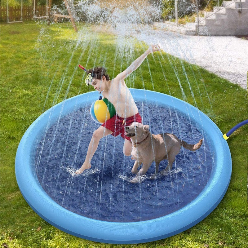 Family Fun Outdoor Splash Mat for Pets