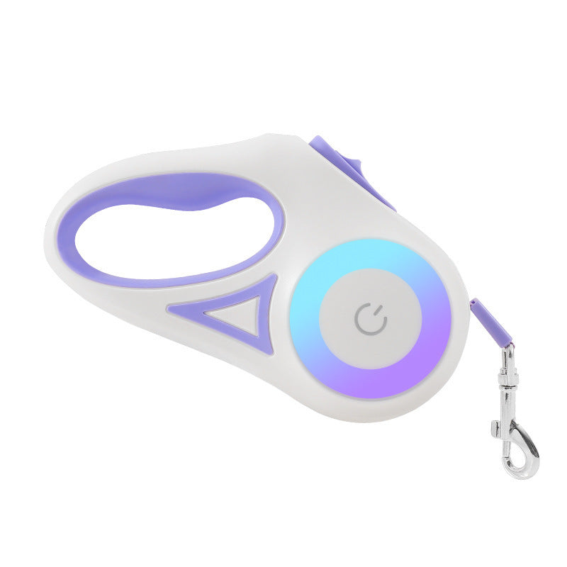Walkies Made Easy! Retractable Leash with Safety Light
