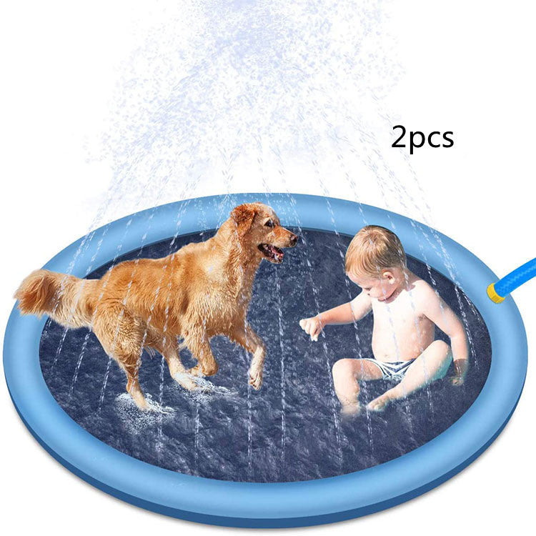 Family Fun Outdoor Splash Mat for Pets