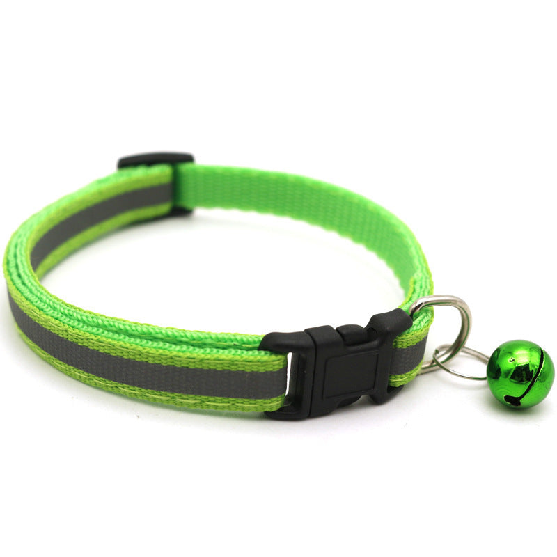 Keep Kitty Safe: Reflective Collar with Cute Bell