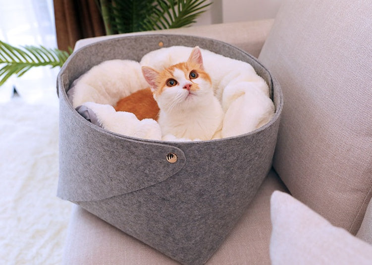 Comfy Pet Bed For Cats & Dogs