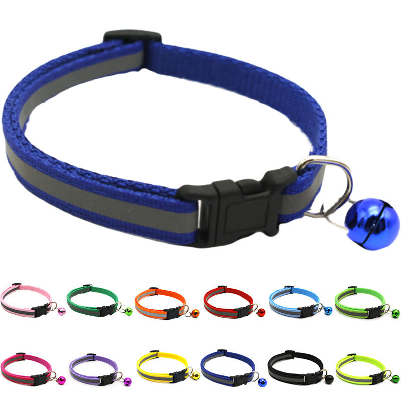 Keep Kitty Safe: Reflective Collar with Cute Bell