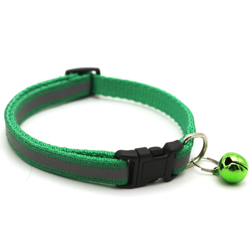 Keep Kitty Safe: Reflective Collar with Cute Bell