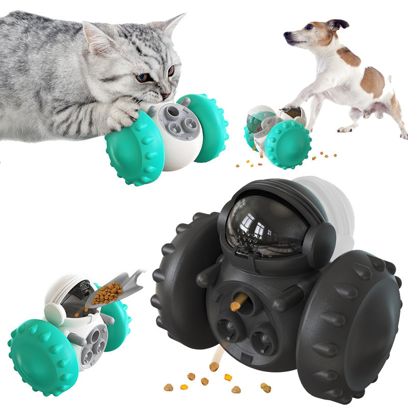 Treat-Filled Fun Tumbler Toy for Happy Dogs