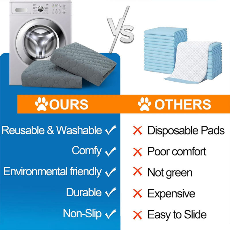 Premium Washable Pee Pads for Dogs & Puppies