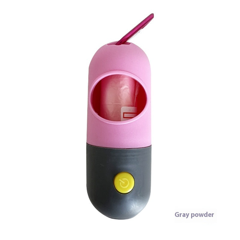 LED Light Dog Waste Bag Dispenser
