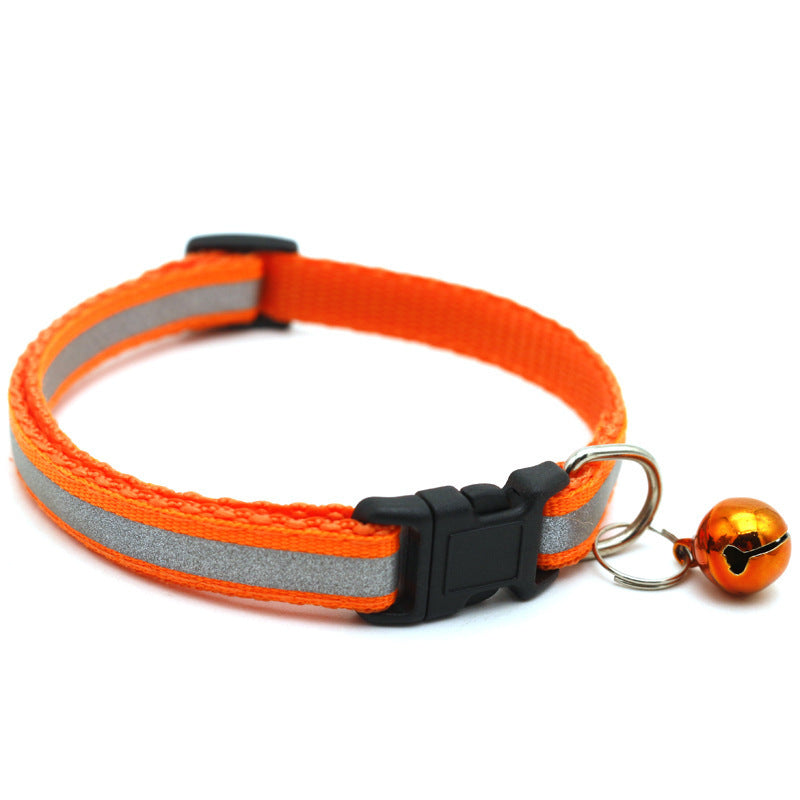 Keep Kitty Safe: Reflective Collar with Cute Bell