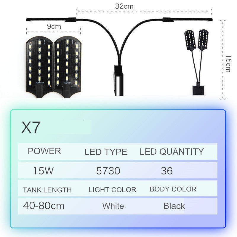 Fish tank aquarium LED lighting