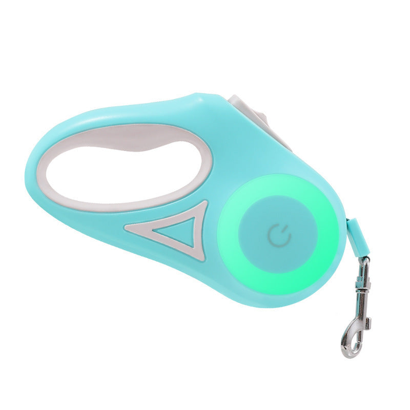 Walkies Made Easy! Retractable Leash with Safety Light