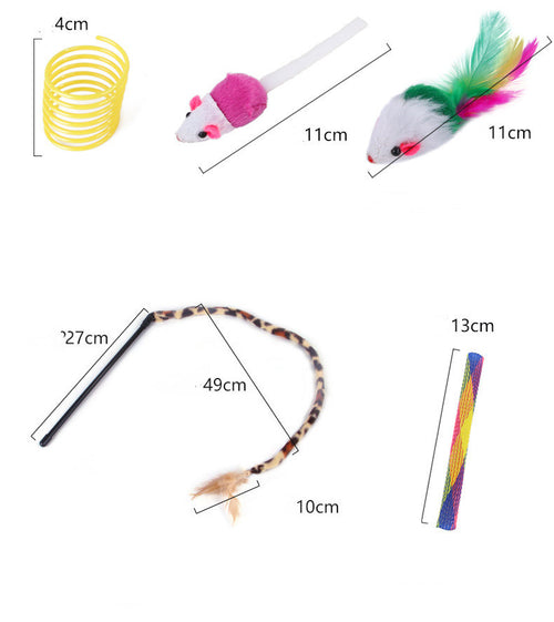 All-in-One Cat Toy & Tunnel Play Set