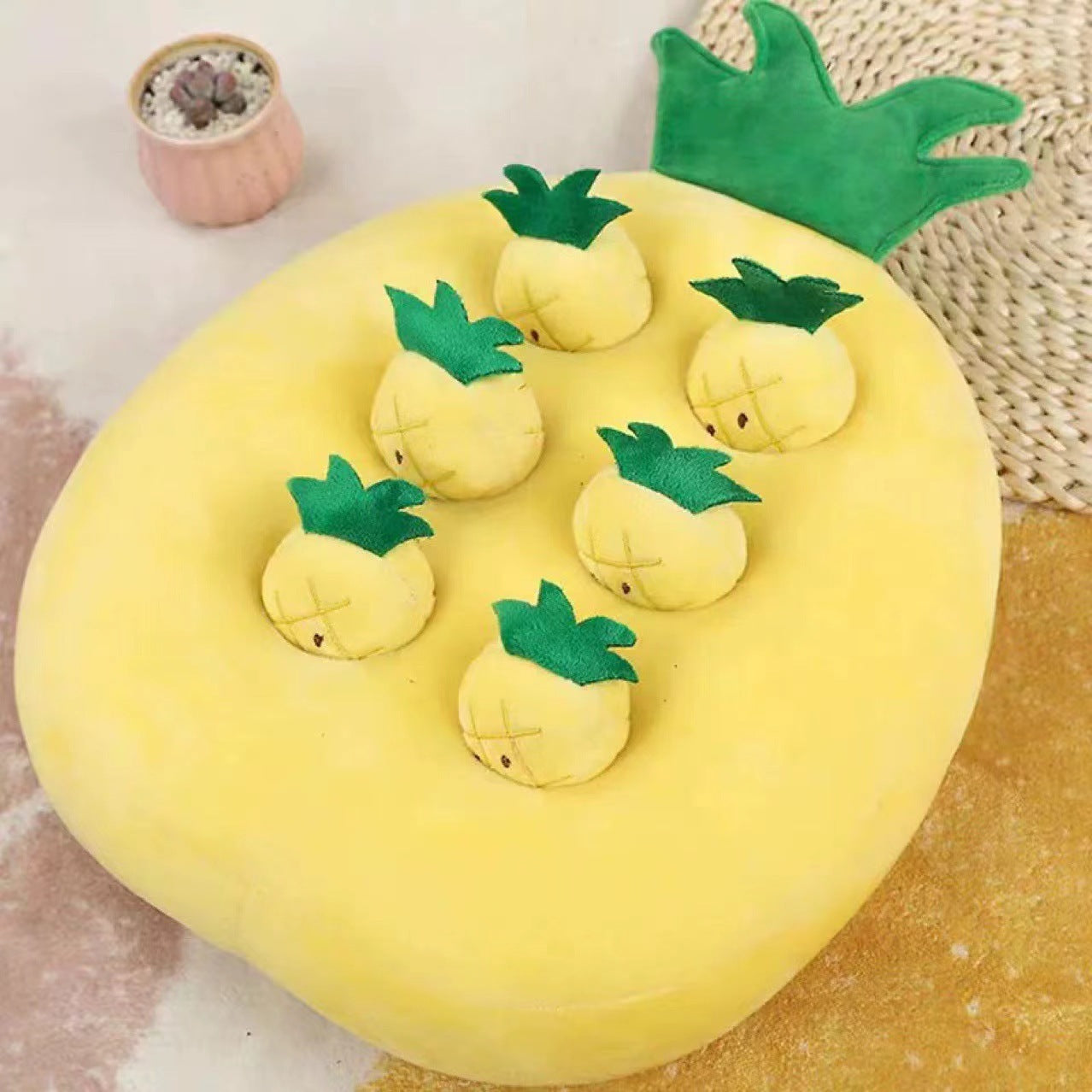 Cute Plush Snuffle Mat – Treat Time, Play Time