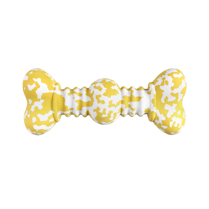 Tough Natural Rubber Bone - Safe & Fun