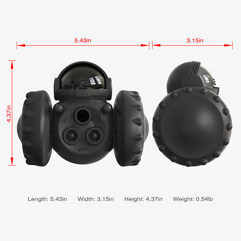 Treat-Filled Fun Tumbler Toy for Happy Dogs