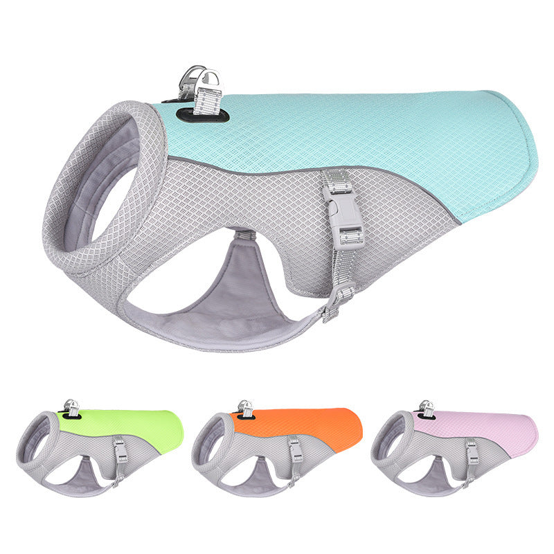 Chill Out: Breathable Cooling Vest for Dogs