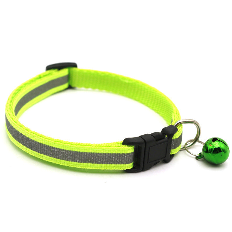 Keep Kitty Safe: Reflective Collar with Cute Bell