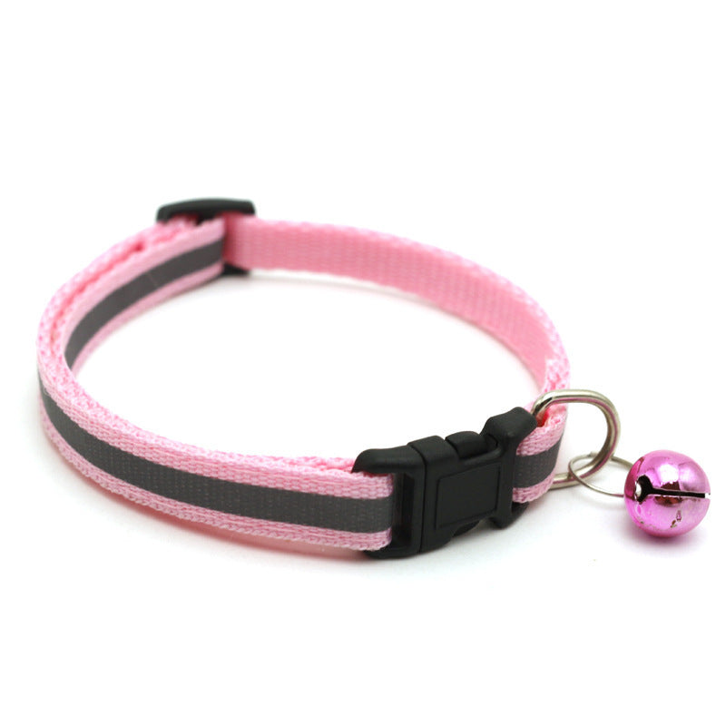 Keep Kitty Safe: Reflective Collar with Cute Bell