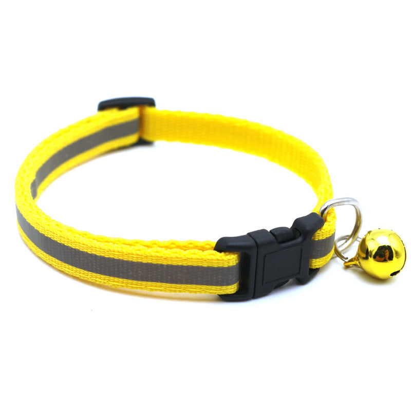 Keep Kitty Safe: Reflective Collar with Cute Bell