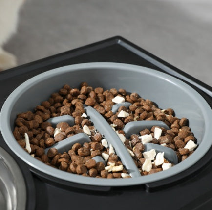 Adjustable Elevated Food Bowl for Dogs