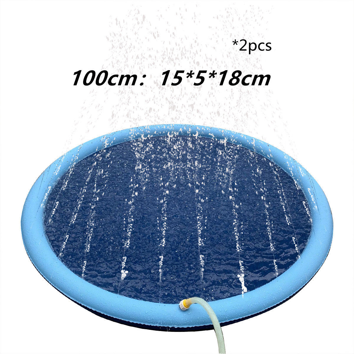 Family Fun Outdoor Splash Mat for Pets