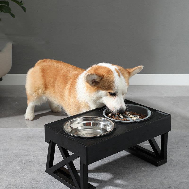 Adjustable Elevated Food Bowl for Dogs
