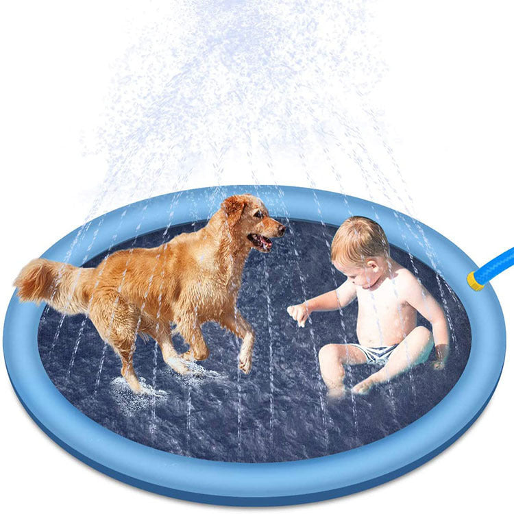 Family Fun Outdoor Splash Mat for Pets