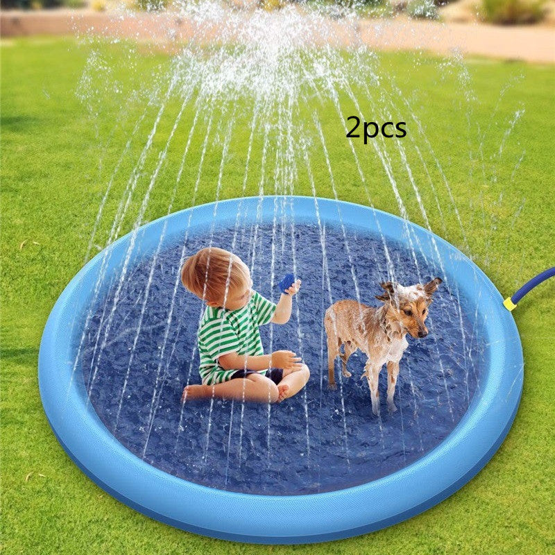 Family Fun Outdoor Splash Mat for Pets