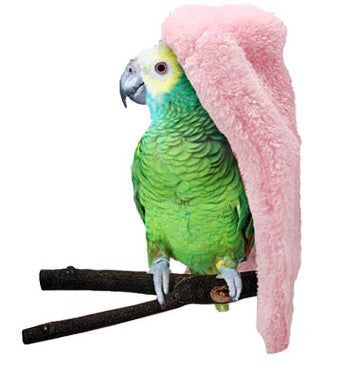 Soft Wool Bird Blanket – Snuggle Spot for Parrots