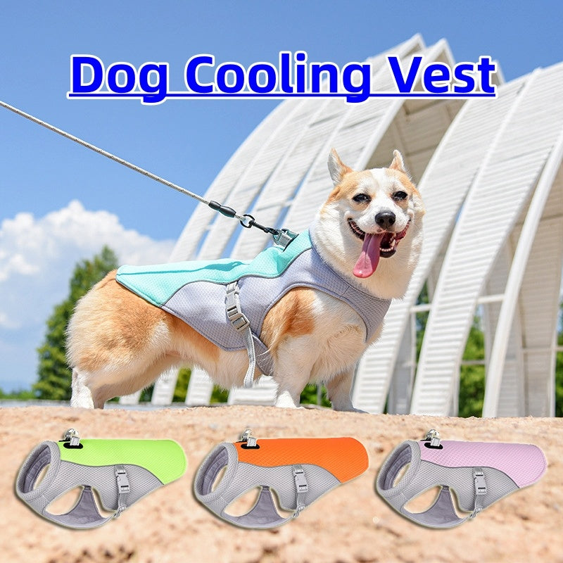 Chill Out: Breathable Cooling Vest for Dogs
