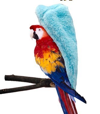 Soft Wool Bird Blanket – Snuggle Spot for Parrots