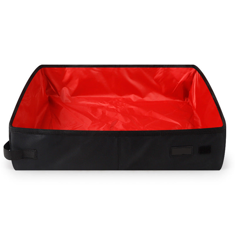 Fold-and-Go Portable Litter Box for Happy Cats