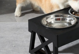 Adjustable Elevated Food Bowl for Dogs