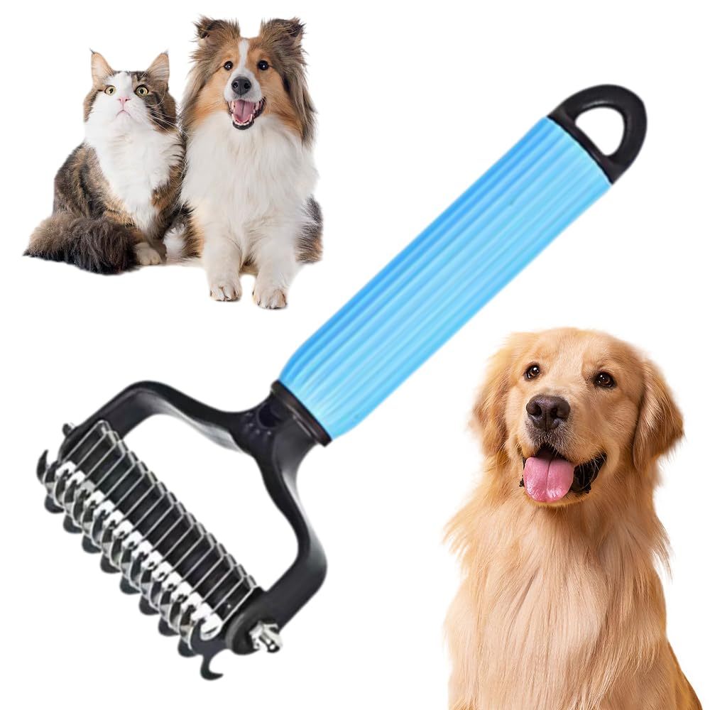 Stress-Free Undercoat Rake for Shedding Pets