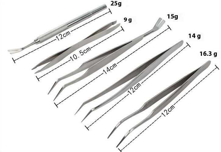 Pet-Friendly Tick Removal Tweezers, Stainless Steel