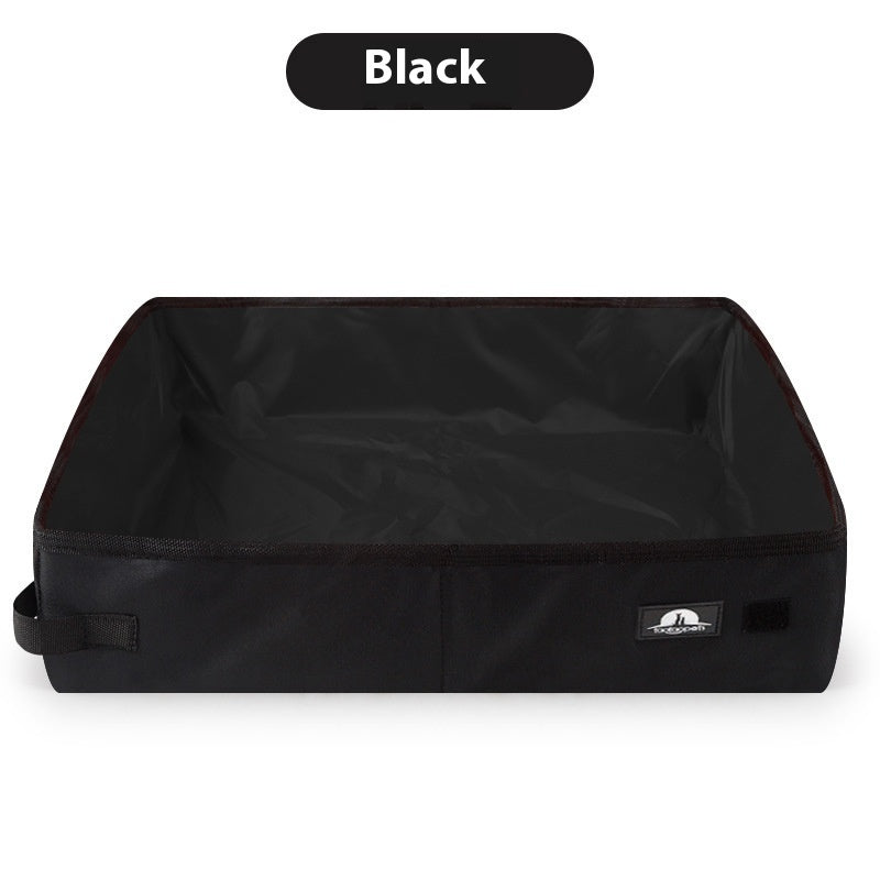 Fold-and-Go Portable Litter Box for Happy Cats