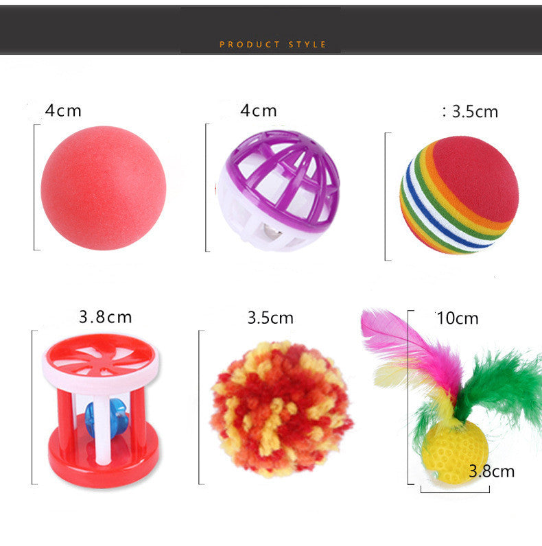 All-in-One Cat Toy & Tunnel Play Set