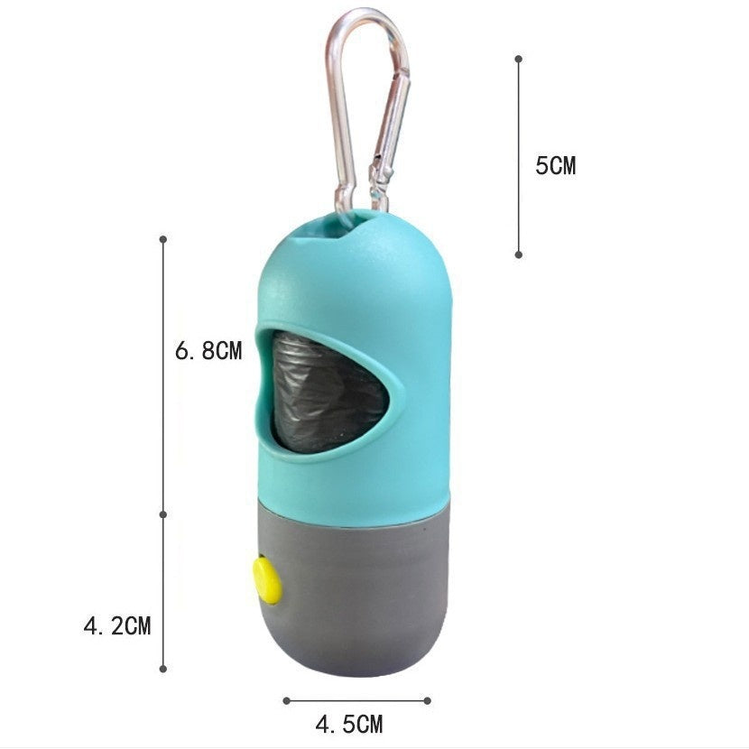 LED Light Dog Waste Bag Dispenser