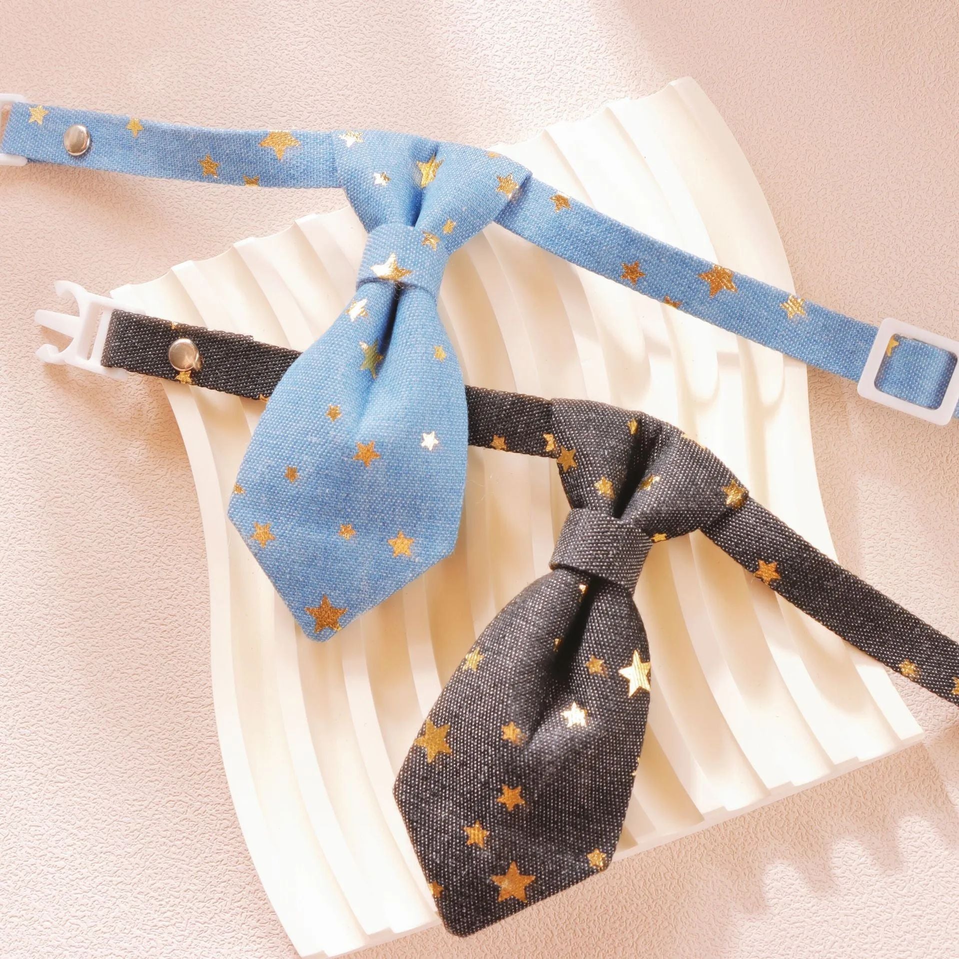 distinguished gentleman's dog tie collar