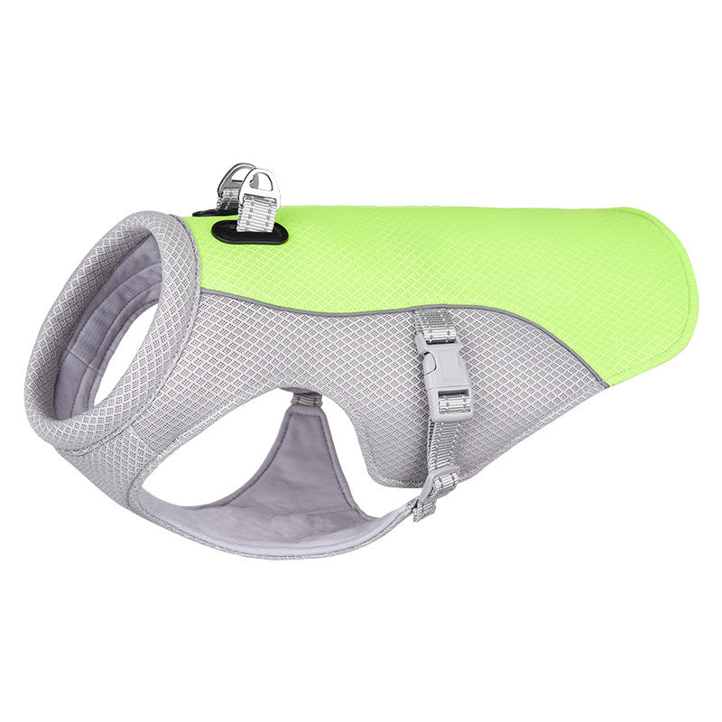 Chill Out: Breathable Cooling Vest for Dogs