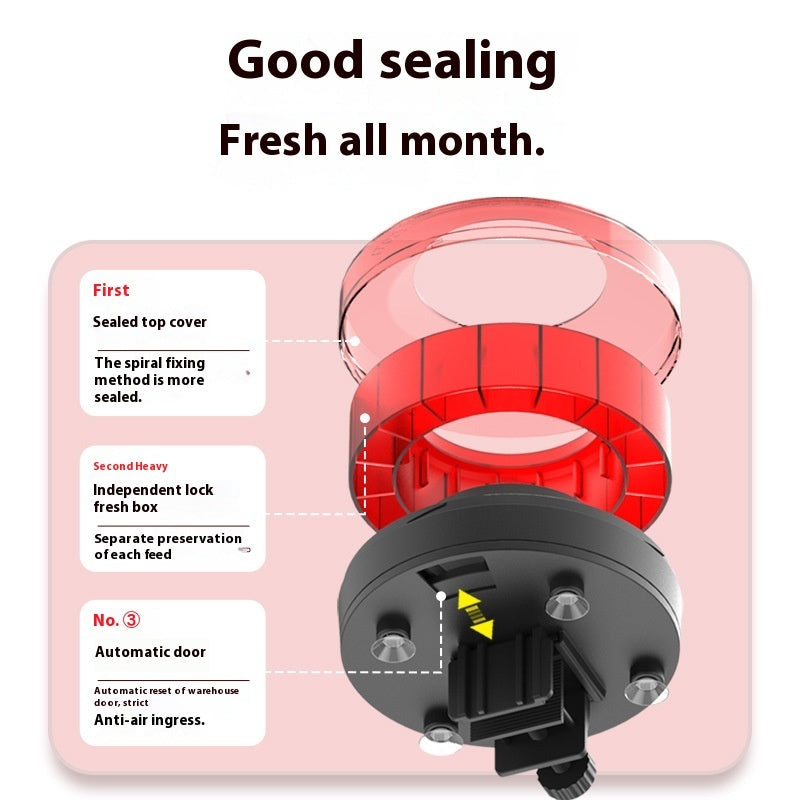 Timed Auto-Feeder for Fish